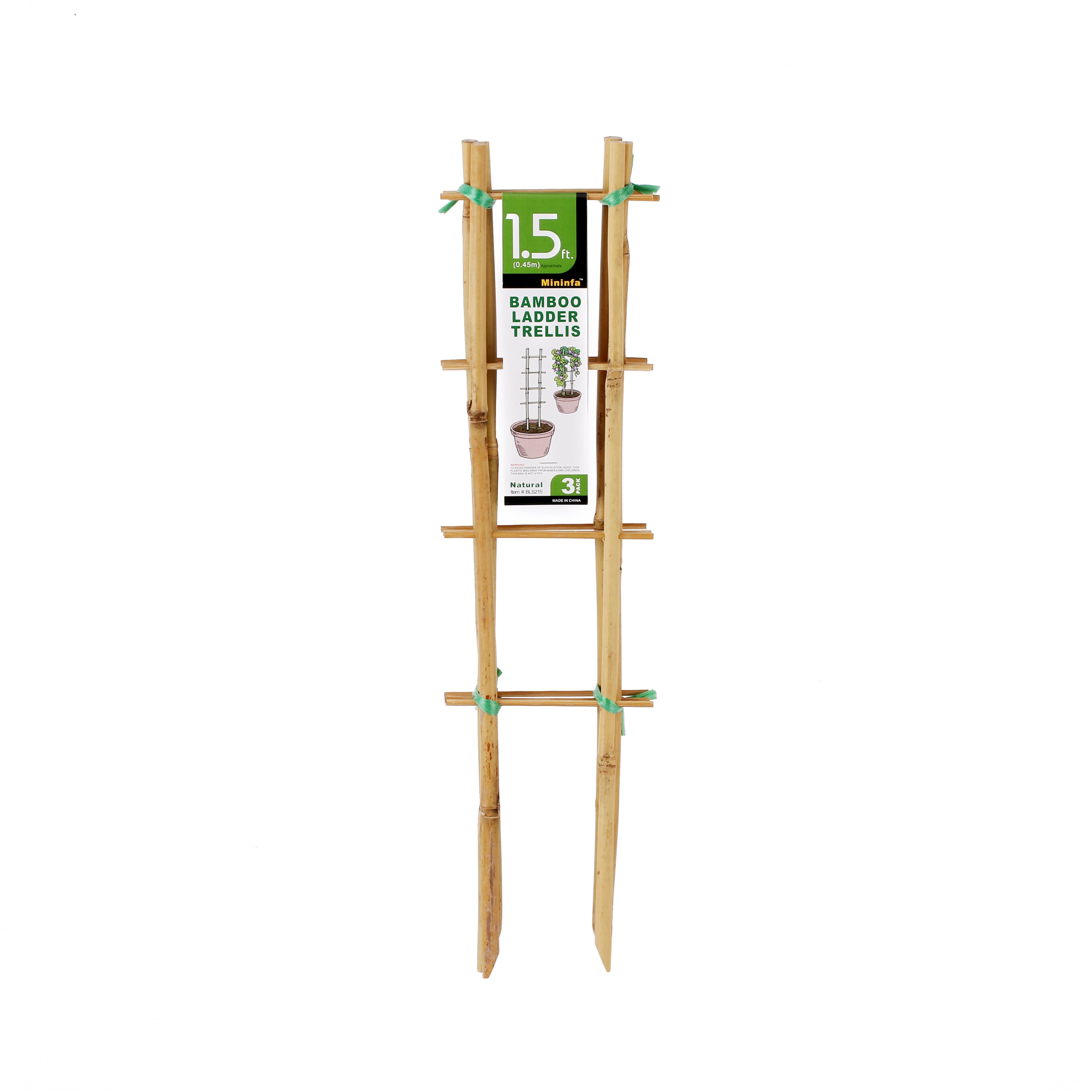 Natural bamboo trellis S2 1.5FT