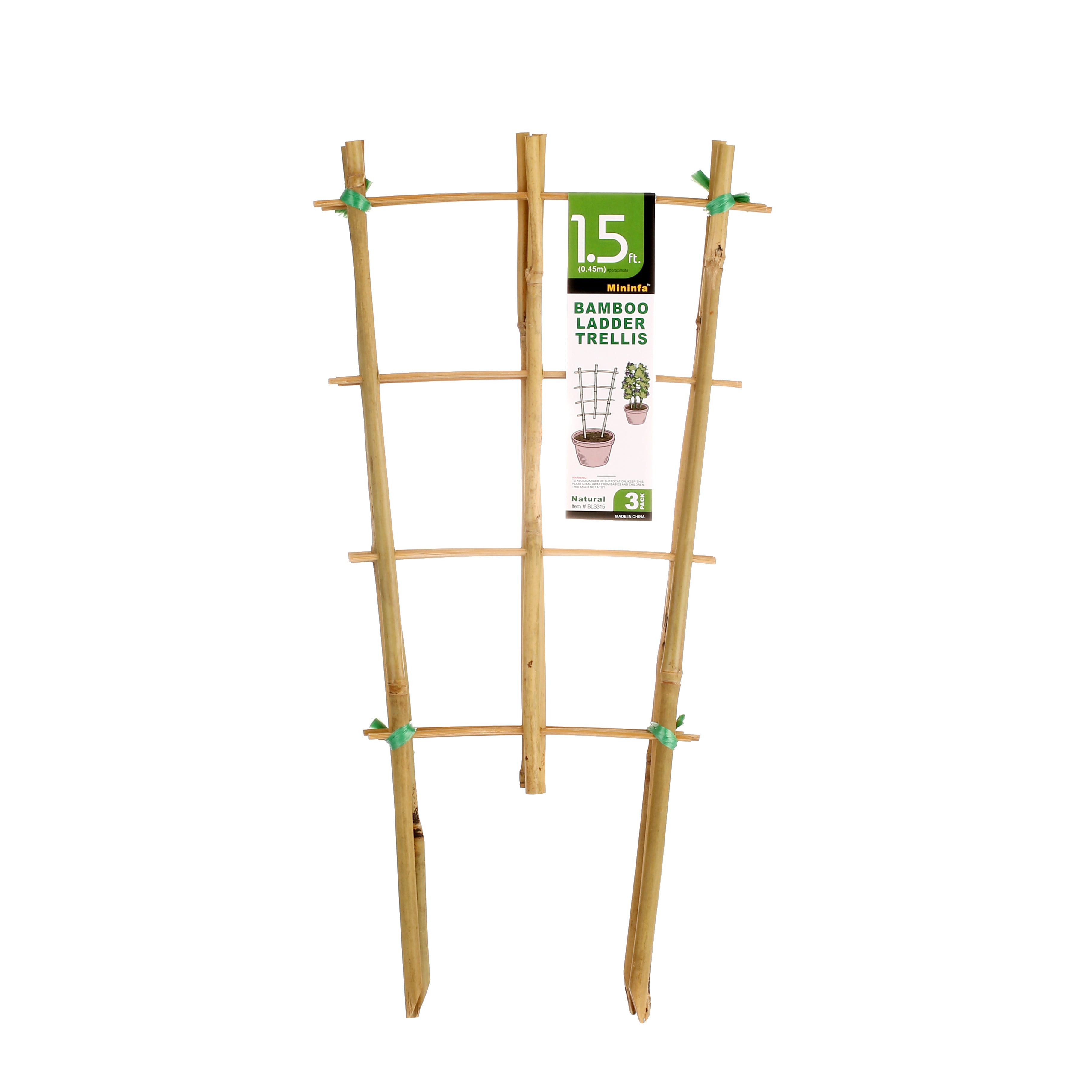 Mininfa Natural bamboo trellis