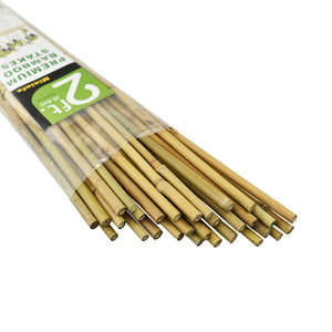 Mininfa Natural Bamboo Stakes 2 FT 30 Pack