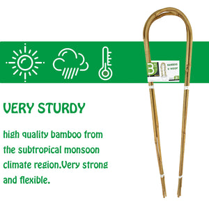 Mininfa Natural U-Hoops Bamboo